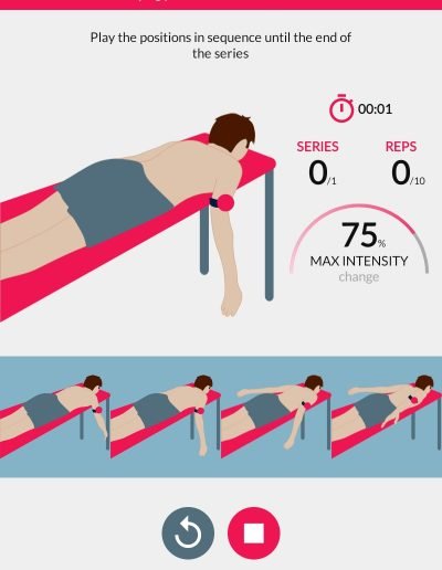 Shoulder Pacemaker™ protocol exercise